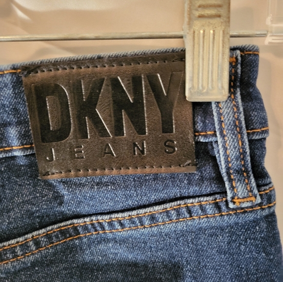 NWOT Donna Karen New York denim mini skirt - Picture 6 of 10